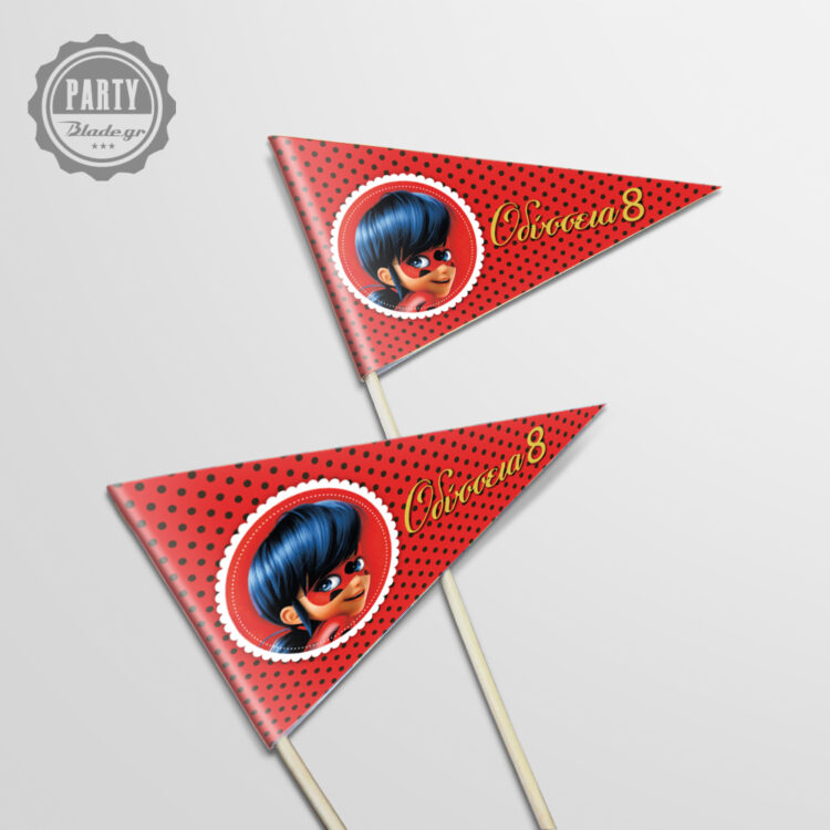Ladybug Party Stick Τρίγωνα