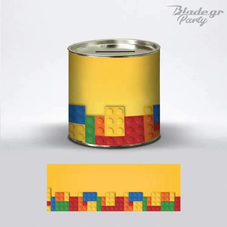 Lego κουμπαράς δωράκι για πάρτυ