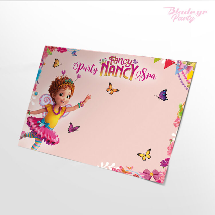 Fancy Nancy σουπλά πάρτυ