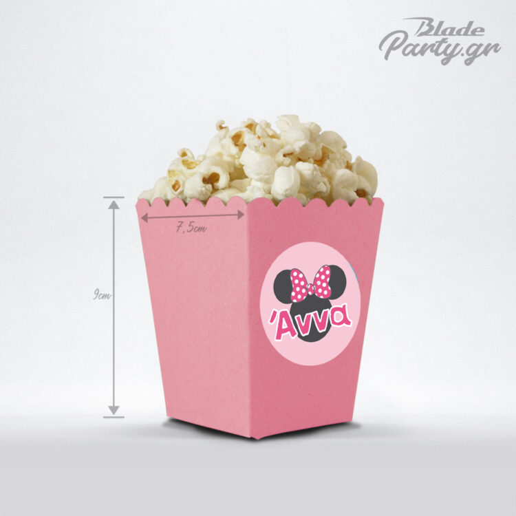 Minnie pop corn box