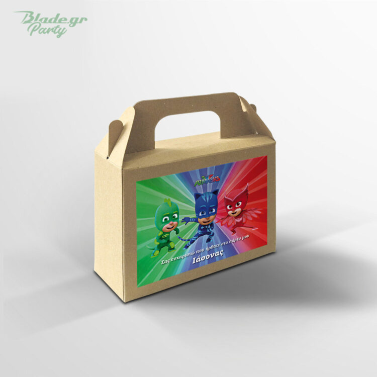 PJ Masks lunchbox πάρτυ