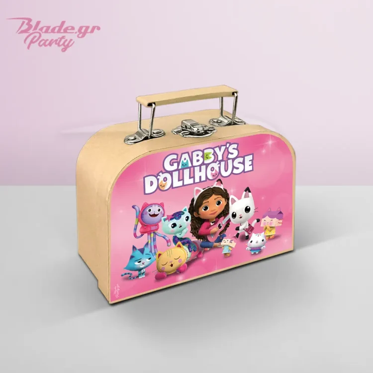 Gabby's Dollhouse βαλιτσάκι δώρο για πάρτυ