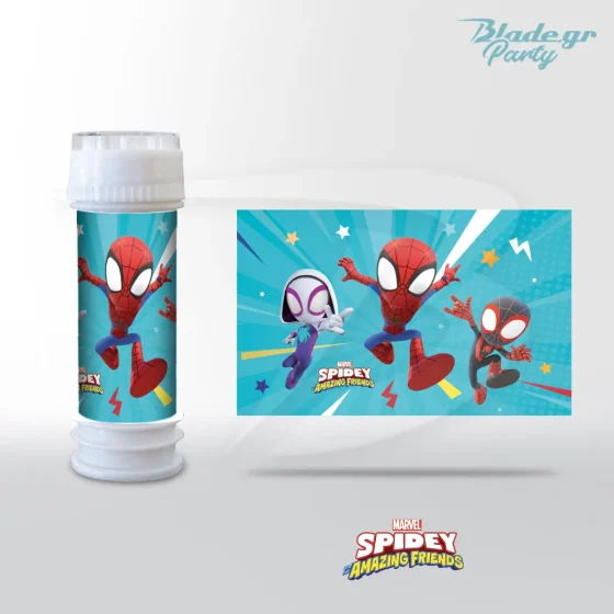 Spidey σαπουνόφουσκα δώρο για πάρτυ