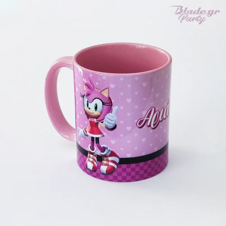 Δωράκι πάρτυ κούπα Sonic με την Amy Rose