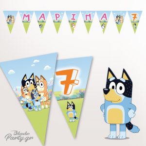 Σημαιάκια για πάρτυ BLUEY