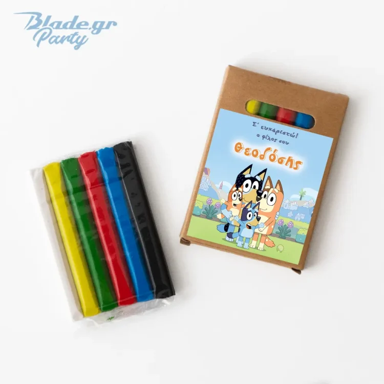 Δωράκι πάρτυ πλαστελίνη Bluey