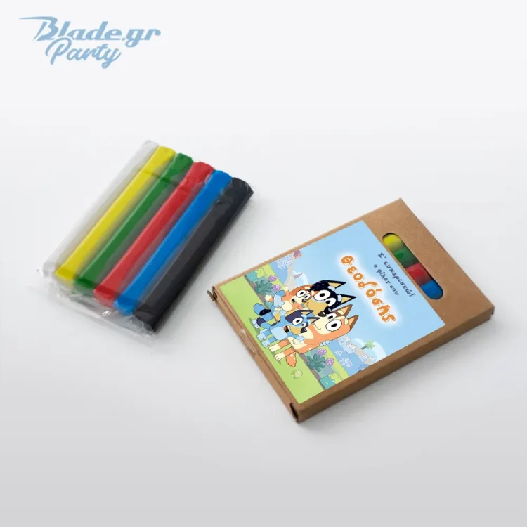 Δωράκι πάρτυ πλαστελίνη Bluey