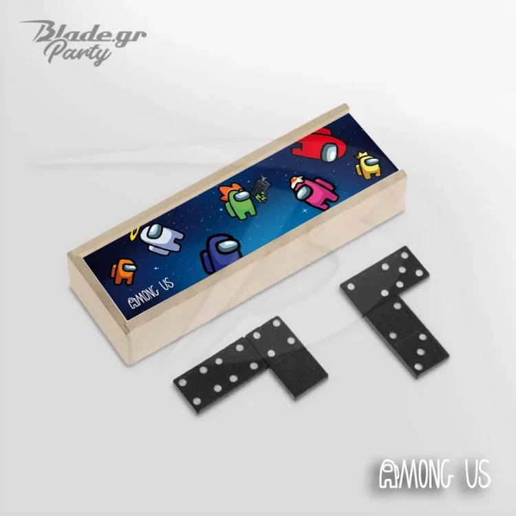 Δωράκι πάρτυ Ντόμινο Among Us με όλους τους ήρωες στη σειρά | blade.gr