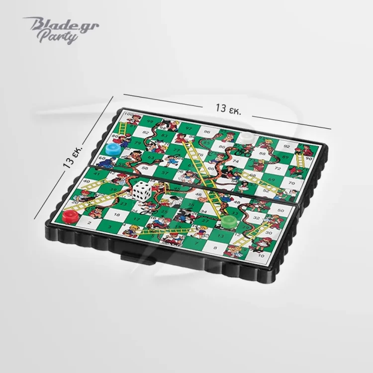 Δωράκι πάρτυ Προσωποποιημένο επιτραπέζιο φιδάκι τσέπης σε κουτάκι με περιτύλιγμα με το όνομα | blade.gr